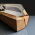 Biodegradable Baguette Box - Kraft Brown