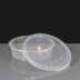 227ml Clear Round Plastic Container and Lid