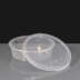 227ml Clear Round Plastic Container and Lid