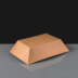 Medium Kraft Food Tray - 192 x 145 x 35mm