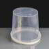 1000ml Clear Round 131mm Diameter Tamperproof Bucket & Lid