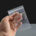 89 x 114mm Clear Plain Easy Grip Seal Bags - Size 4