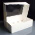 White 12 Hole Mini Cupcake Boxes Film Window