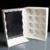 White 12 Cavity Mini Cupcake Boxes Film Window - Box of 100