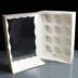 White 12 Hole Mini Cupcake Boxes Film Window