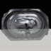 Large Octagonal Clear Sandwich Platter Lid: Box of 50