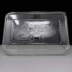 Large ANSON Clear Sandwich Platter Lids