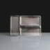 Nibble Snack Box 3 Cavity T Shaped Insert Clear