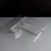 Nibble Snack Box 3 Cavity T Shaped Insert Clear - Box of 200