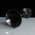 Black Polycarbonate Plastic Martini Glass: Box of 12