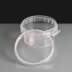 180ml Clear Round 93mm Diameter Tamperproof Container and Lid