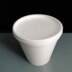 20JL5 - Lid for 16oz Squat White Polystyrene Container