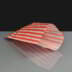 Red and White Striped Counter Bags 250 x 350mm