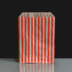 Red and White Striped Counter Bags 250 x 350mm - Box of 500