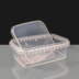 280ml Rectangular Tamperproof Container and Lid 