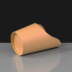 Round Kraft / Brown Chip Scoop (1000)