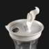 Plastic Wine Carafe with White Lid 750ml