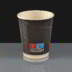 8oz Black Paper Coffee Cup