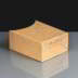 Kraft Standard Flat Bottom Compostable Chip Scoop - Box of 500