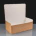 Kraft Large Compostable Chicken Box 228  x 106 x 70mm