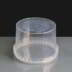 565ml Clear Round 115mm Diameter Tamperproof Container