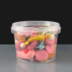 565ml Clear Round 115mm Diameter Tamperproof Container and Lid