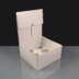 White 6 Hole Mini Cupcake Boxes Film Window