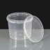 800ml Clear Round 122mm Diameter Tamperproof Container