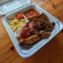 9x9" Compostable Meal Boxes - 3 Compartment