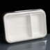 24oz 2 Compartment Compostable WorldView Take Away Containers