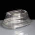250cc Anson Fresco Clear Hinged Salad Containers
