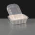 i2r 500ml Silver Rectangular Aluminium Trays 150 x 125 x 45mm