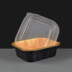 i2r Clear Rectangular Plastic Lids for 500ml Trays