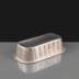 i2r 670ml Silver Rectangular Aluminium Container 190 x 108 50mm