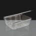 Cristal 1000 Clear - Hinged Salad Container