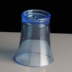 25ml Reusable Neon Blue Shot Glass