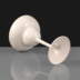 White Plastic Margarita Glass 320ml