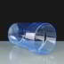 Blue Reusable Pint UV Plastic Glasses