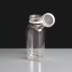 250ml Square Plastic rPET Juice Bottle with Tamper Evident Cap