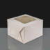 8x8" Cardboard Cake Box with Window 