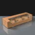 Windowed Kraft Pie or Tart Boxes 9x3x2"
