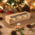 Windowed Kraft Pie or Tart Boxes 9x3x2"