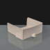 Folding Swedish Bakery Tray Open Box- 6x6x2.5 inches