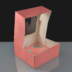 Pink Cupcake Boxes with 4 Holes