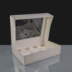 White Cupcake Boxes With 12 Holes & Windows