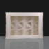 White Cupcake Boxes With 12 Holes & Windows