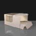 White Single Hole Cupcake Boxes With Window