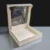 White Cake Box With Window - 258 x 258 x 52mm 