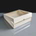 White Cake Box With Window - 258 x 258 x 52mm 