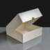 White Cake Box With Window - 157 x 157 x 51mm 